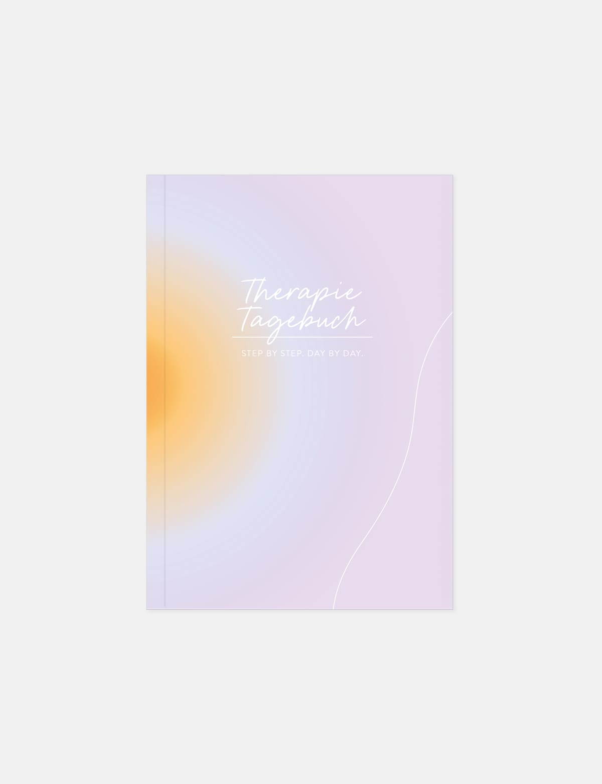 Therapietagebuch „Step by Step, Day by Day“ von Alicia Knebel – Frontansicht
