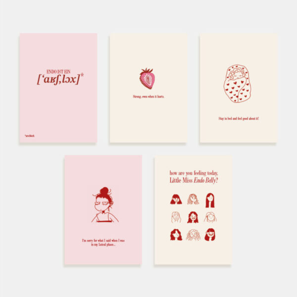 Postkartenset „Dear Body“