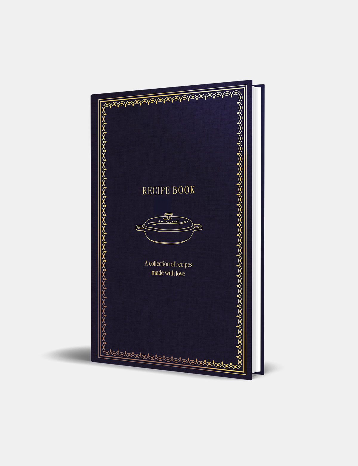 Rezeptbuch zum Selbstausfüllen „Recipe Book  – A collection of recipes made with love“